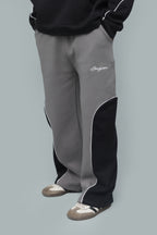 Unisex Shadow Baggy Panelled Trousers – Oversized Streetwear Pants | HANGLOOM